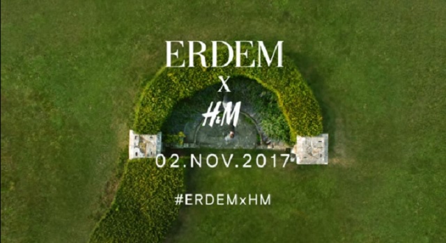 Erdem per H&M: il brand annuncia la nuova collaborazione